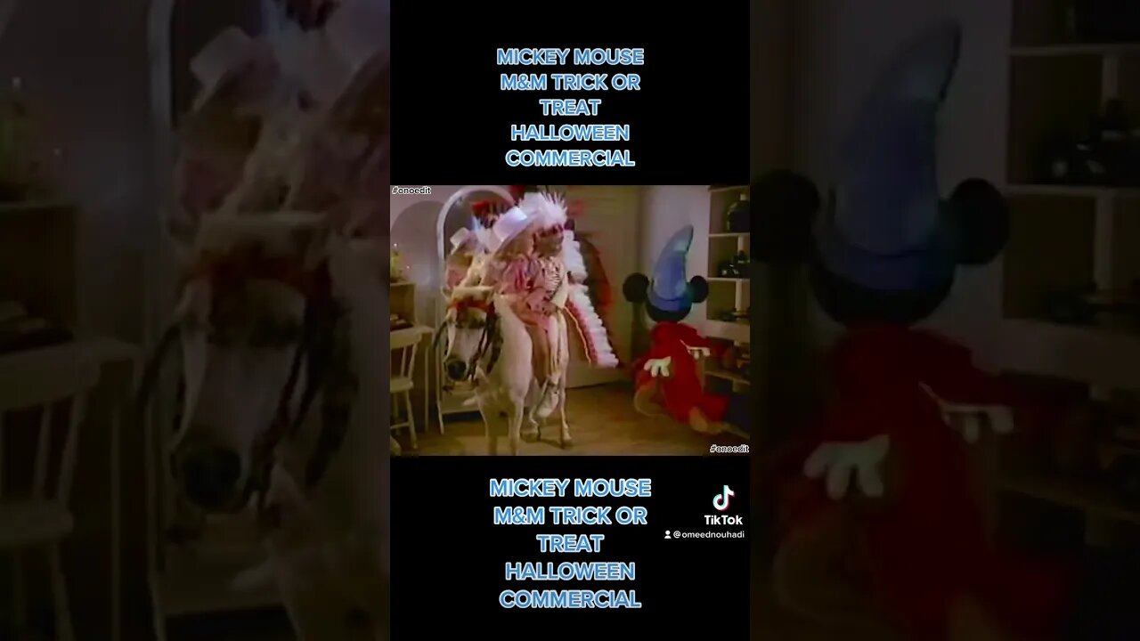 Mickey Mouse M&M trick or treat commercial #halloween #onoedit #comfortable #disney #mickey #mouse