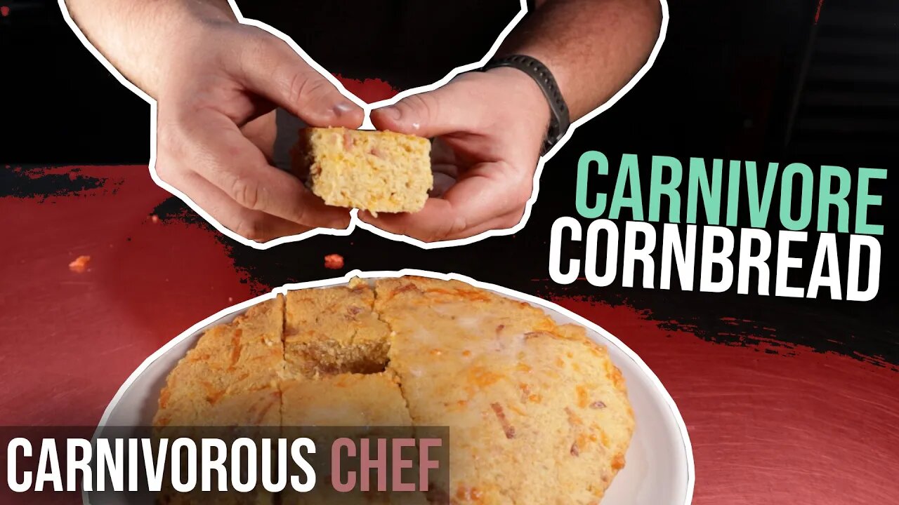 Bacon and Cheddar Cornbread for the [Carnivore Diet]