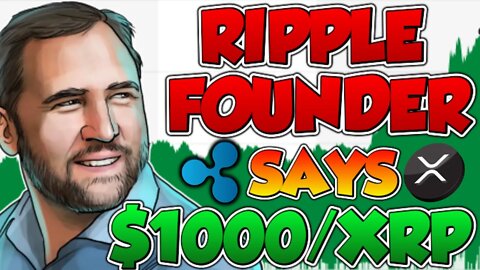 RIPPLE FOUNDER SAYS XRP NEEDS TO BE $1000! 🚨 LEAKED