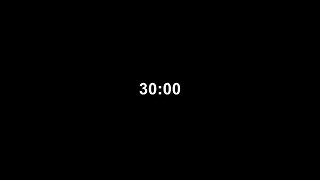 30 Minutes Timer Countdown