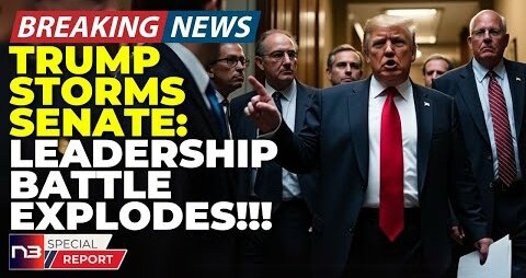 BREAKING: Trump's Capitol Hill Move Just Made The Entire Senate Leadership Lose Their Minds Today. BEWARE