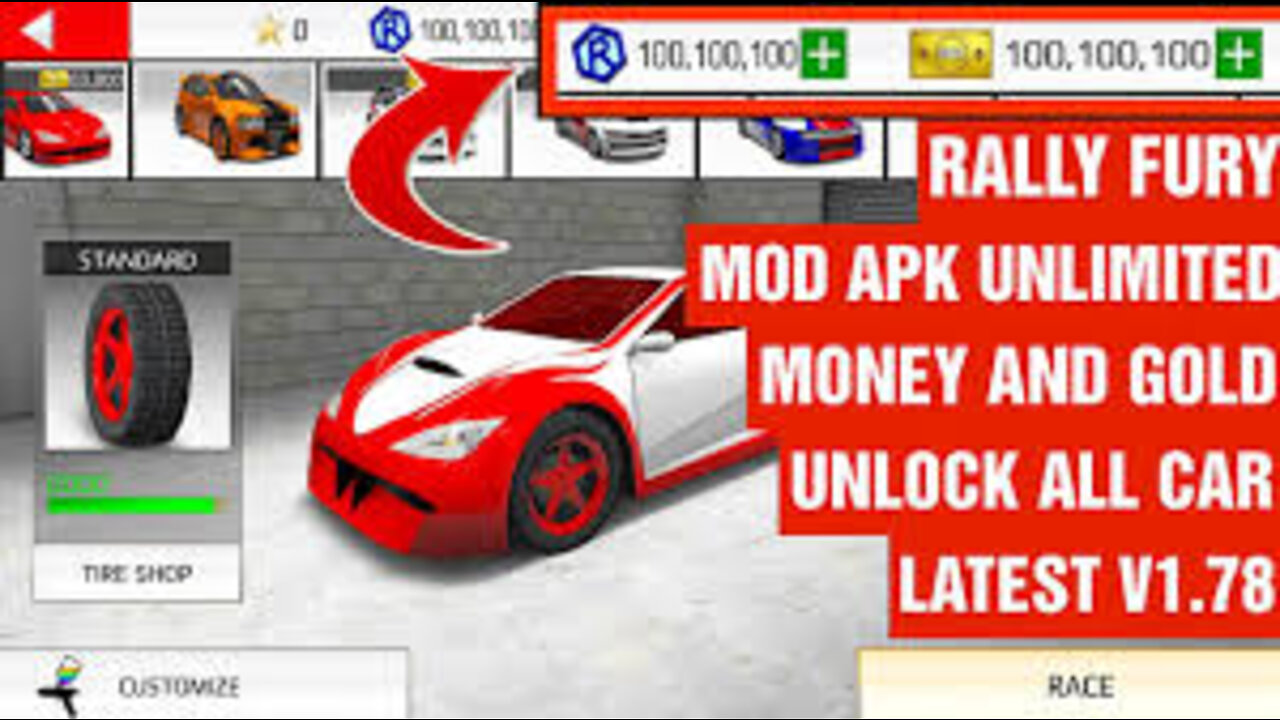 Rally Fury Mod APk with Unlimited Features