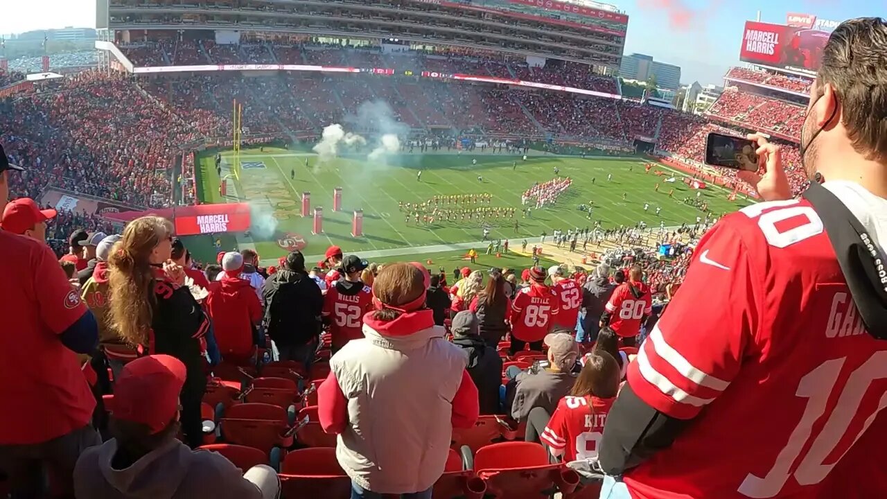 San Francisco 49ers Player Intros 12 19 21