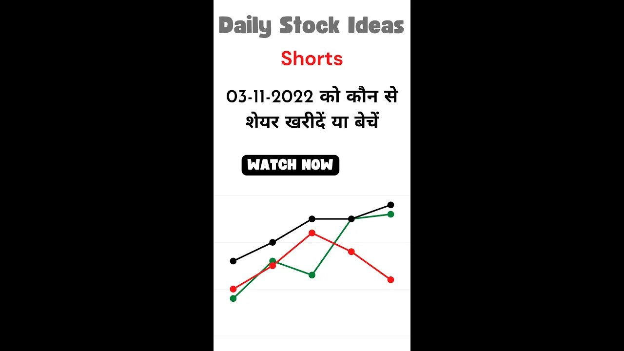 Short Term Investors 03-11-2022 को कौन से शेयर खरीदें या बेचें