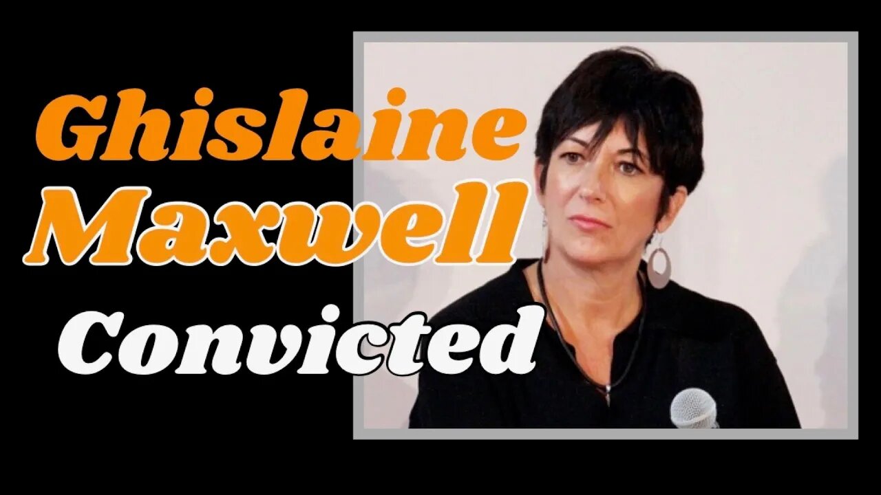 Ghislaine is GUILTY! [Epstein]