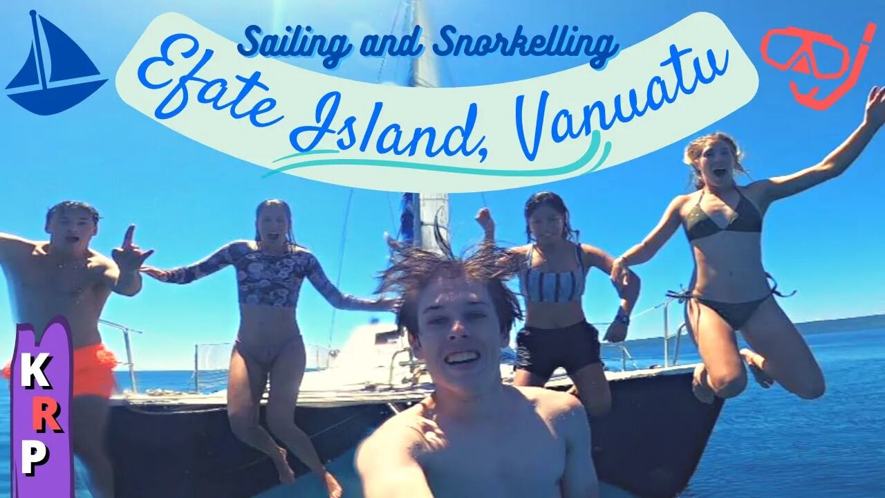 Efate Island Vanuatu - Sailing and Snorkeling [Day 3]