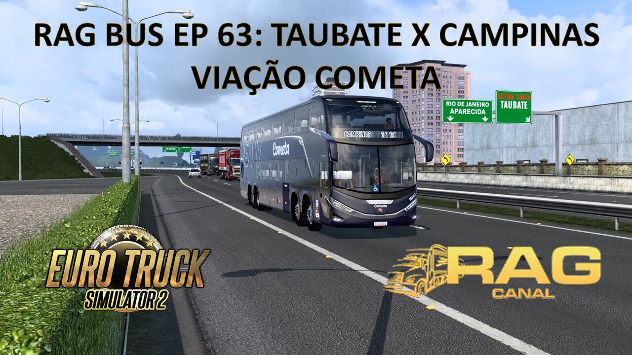 Rag Bus Ep 63: Taubaté X Campinas - Mapa EAA