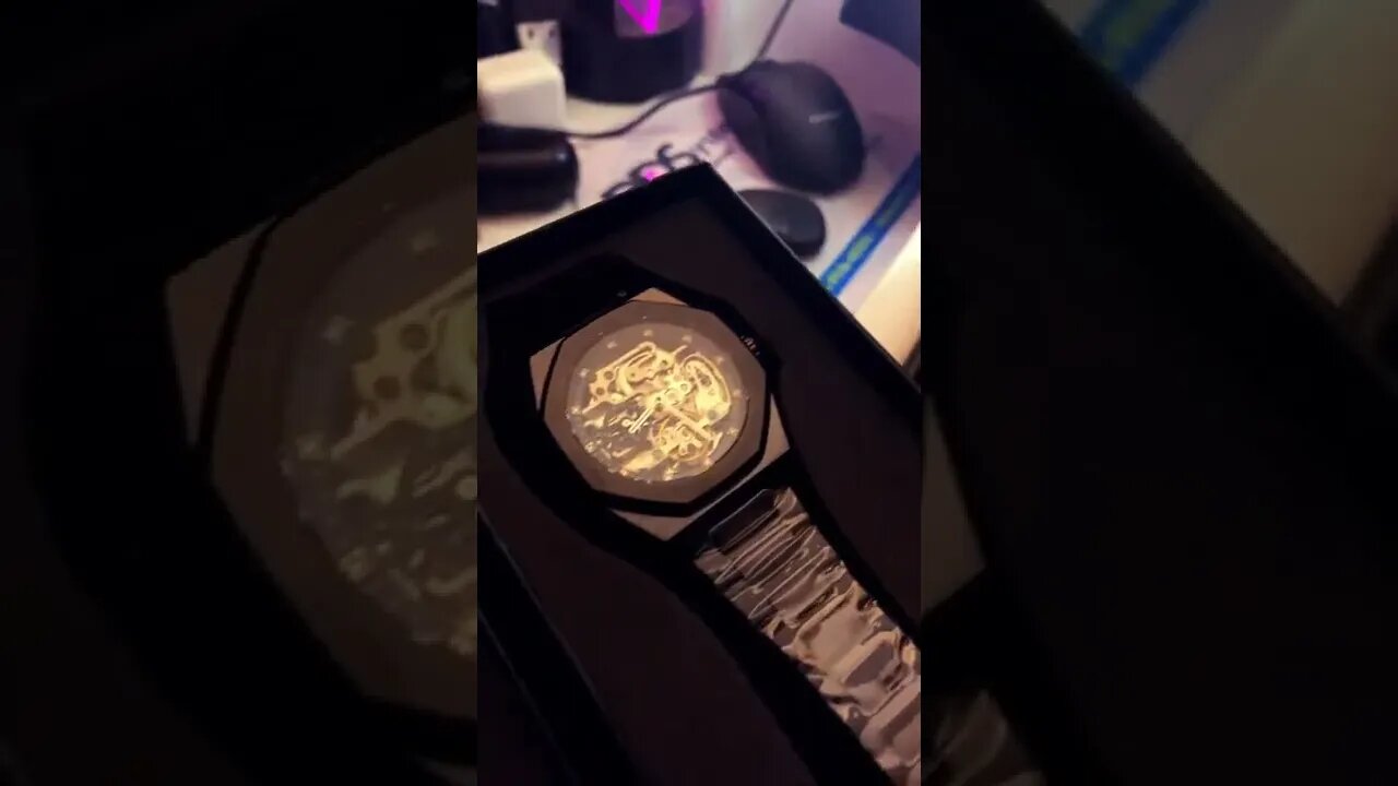 3 Skeleton Watch Added to my Collection! #watches #skeletonwatch #bitcoin #dogelord