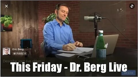 Dr. Berg / Karen Live Q&A, Friday (Aug 24) on the Ketogenic Diet and Intermittent Fasting