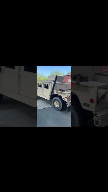 Military command tent and the BW3 HMMWV #shorts