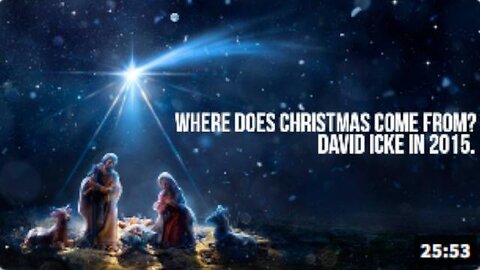 Where Does Christmas Come From? - David Icke In 2015