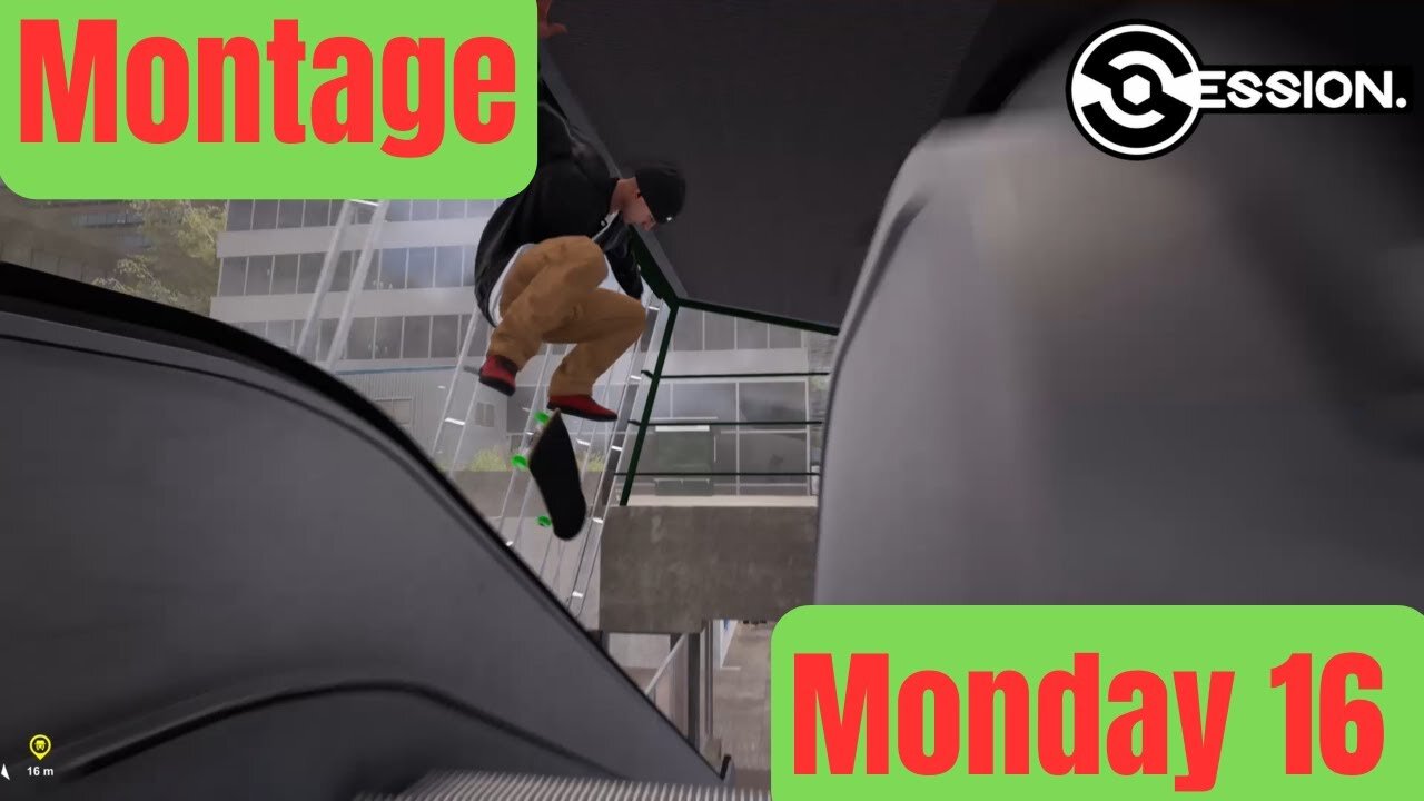 16 Session Skate Sim Gameplay Montage Monday