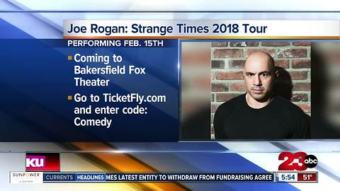 Joe Rogan comes to Bakersfield, Fox Theater