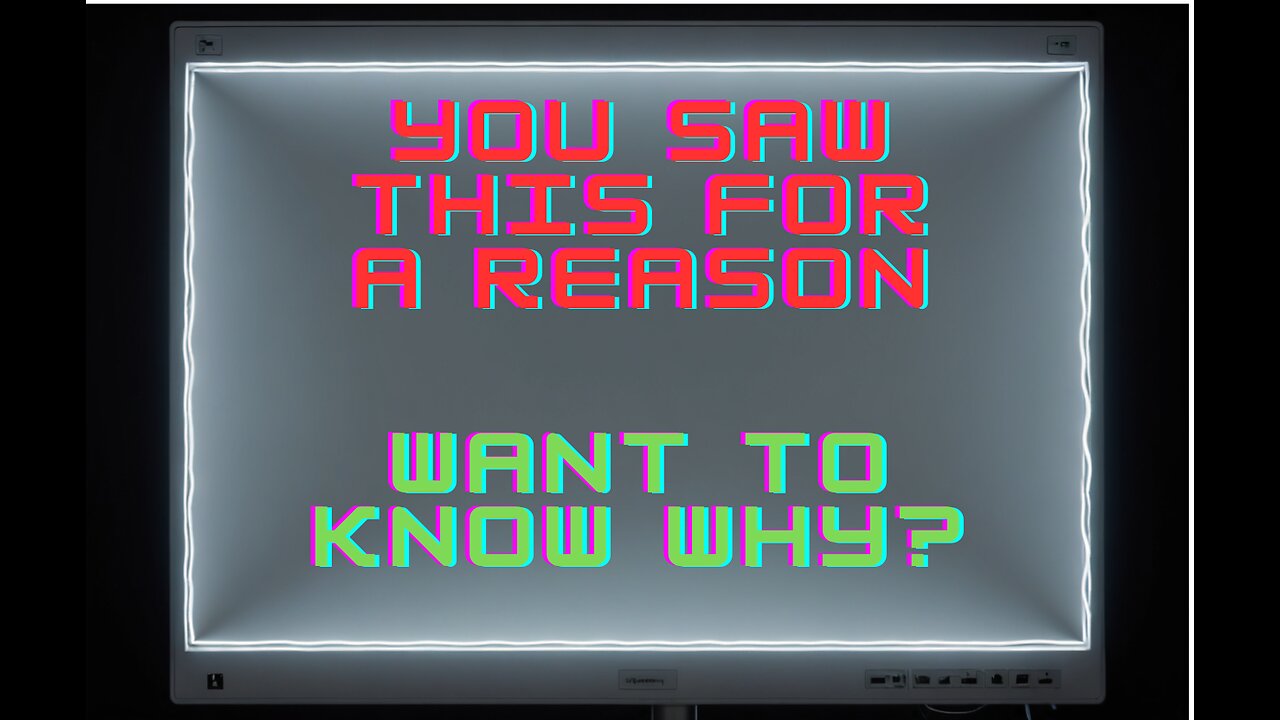 You Saw This For A Reason...