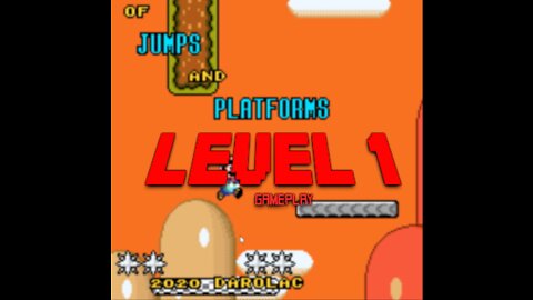 Of Jumps and Platforms - Level 1 Gluttonous Plants(SMW Hack)