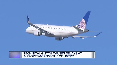 Technical glitch causes delays at airports across the country