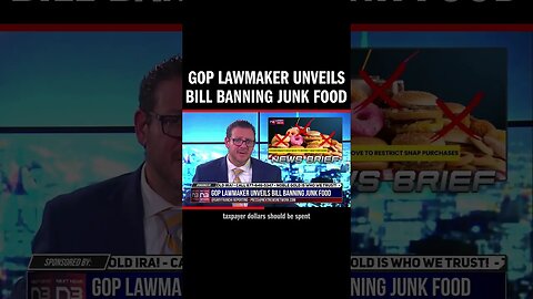 GOP Lawmaker Unveils Bill Banning Junk Food