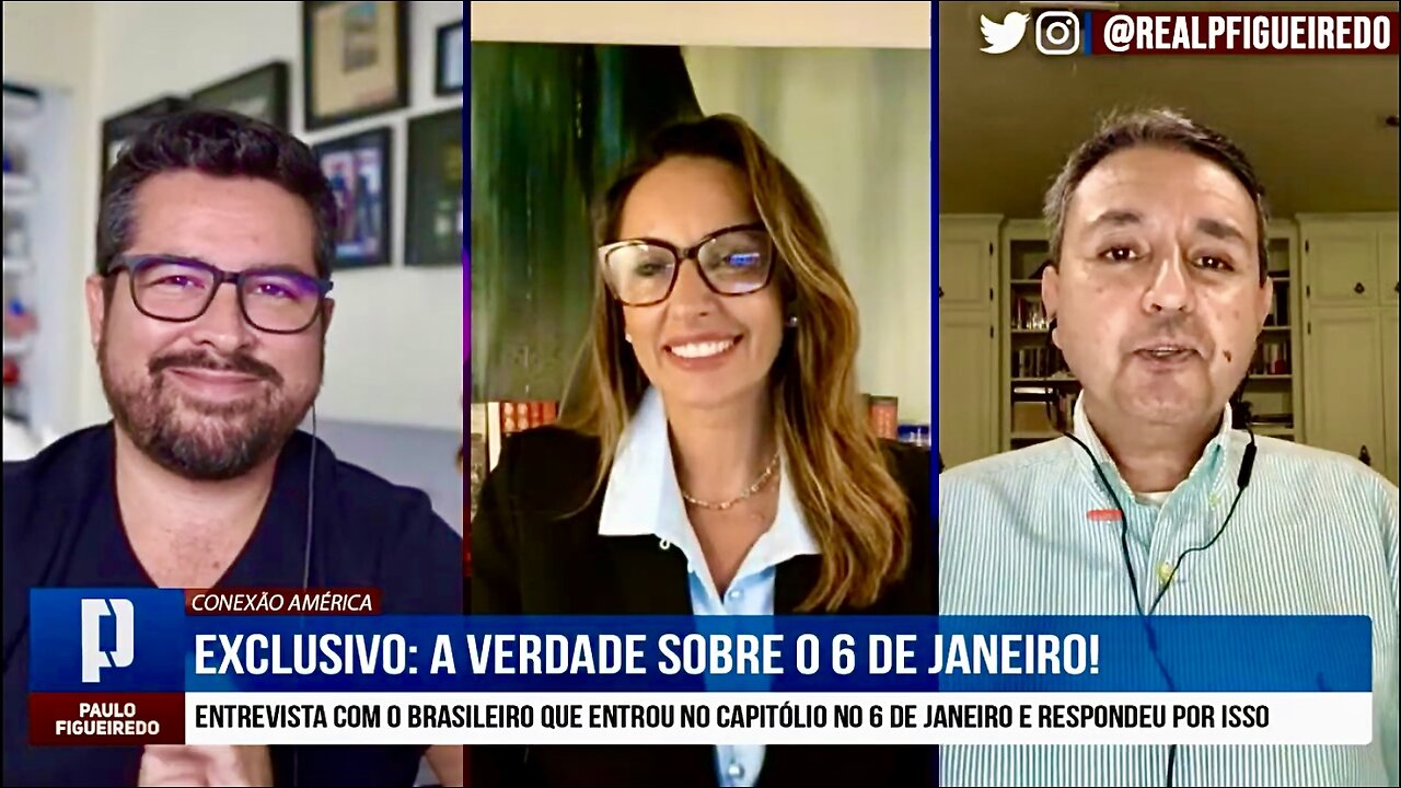 Entrevista sobre o 6 de janeiro de 2021 em Washington DC, EUA