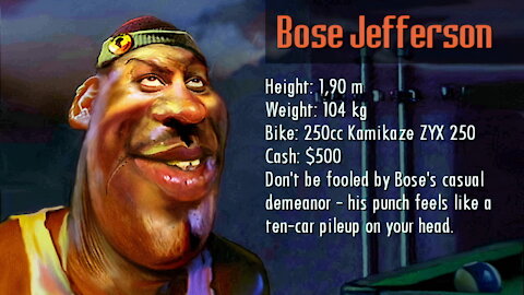 Road Rash - Bose Jefferson - The City (Level 1)