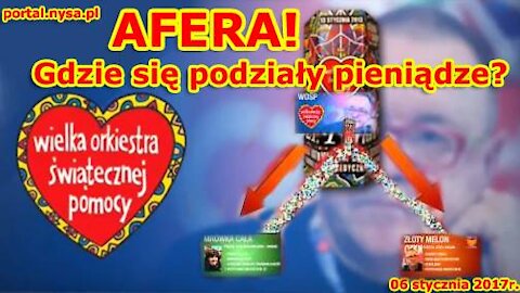 WIELKA AFERA WIELKIEJ ORKIESTRY WCIĘŁO WIELKIE PIENIĄDZE