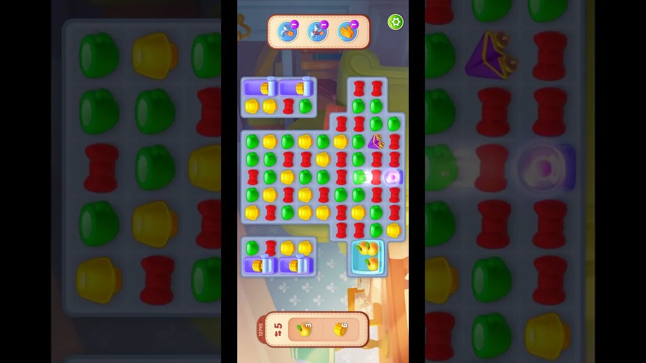 Shorts Playrix Homescapes Gameplay Walkthrough Level 12745-040