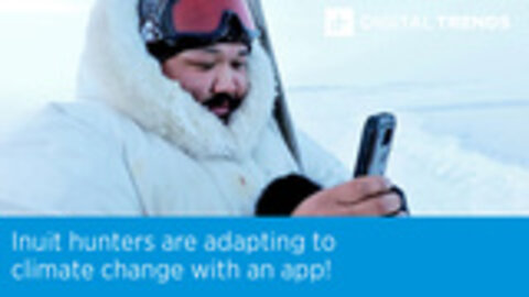 Inuit hunters in northern Canada are adapting to climate change with an app!