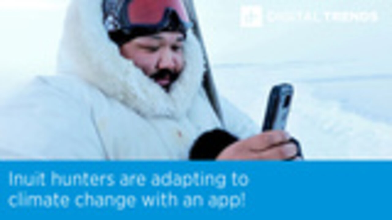 Inuit hunters in northern Canada are adapting to climate change with an app!