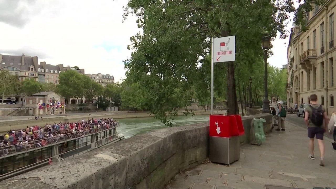 Paris Hopes These Open-Air Urinals Can Curb Public Urination