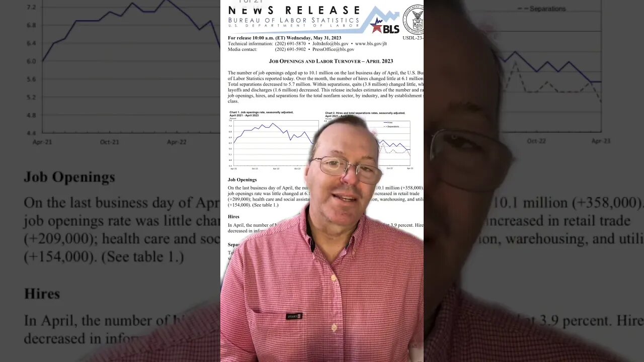 Jobs opening report seems a bit off