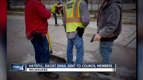 Hateful, racist emails sent to council members