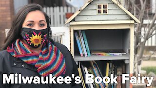 Milwaukee's 'Book Fairy' has donated thousands of books to Little Free Libraries