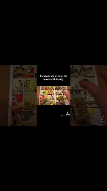 I struggle to explain emotional use of color: