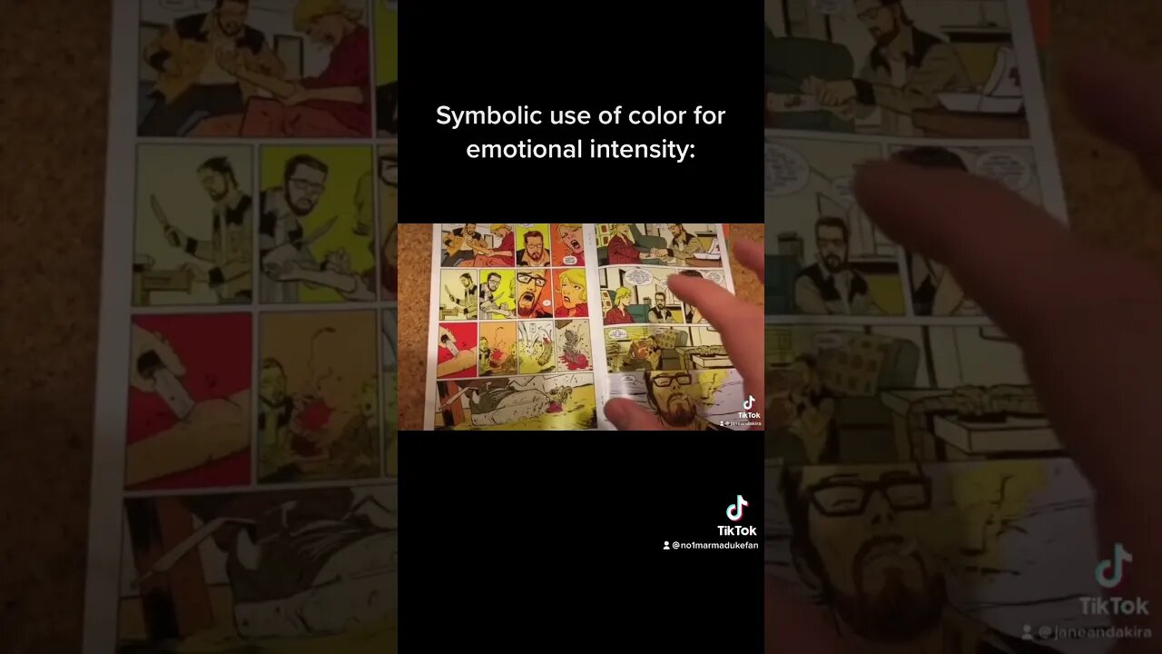 I struggle to explain emotional use of color: