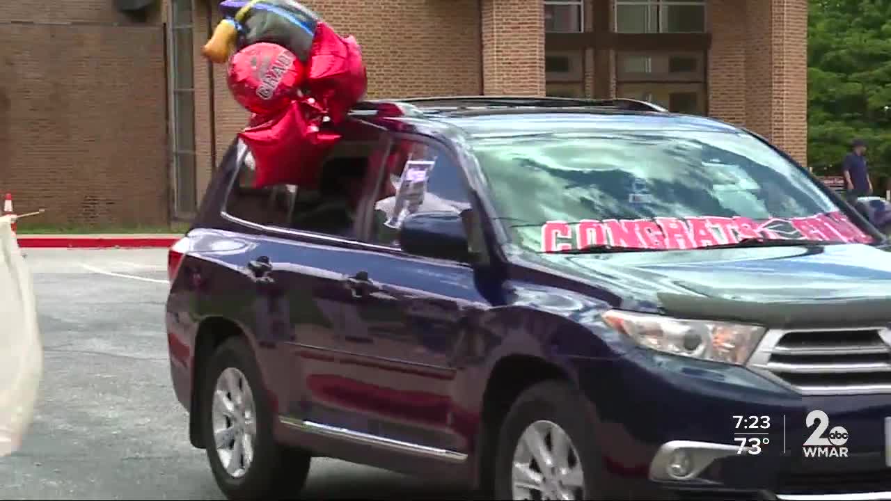 Celebration parade held for graduates, parade celebrated Cardinal Shehan School graduates