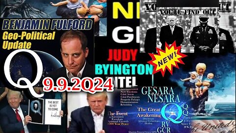 Judy Byington Special Intel 9/9/24 - The White Hats Storm That's Brewing