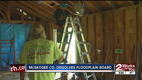 Muskogee Co. dissolves floodplain board