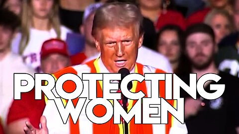 What Trump REALLY Said About Protecting Women During Rally