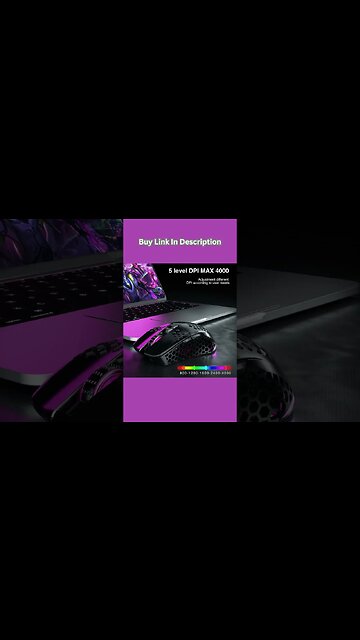 SOLAKAKA Lightweight Wireless Gaming Mouse #shorts #solakaka #gaming #mouse