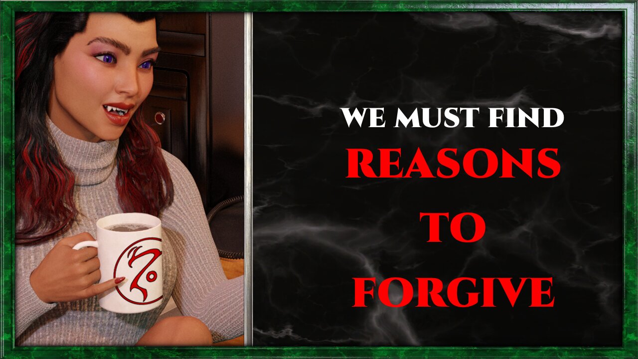 CoffeeTime clips: "We must find reasons to forgive"