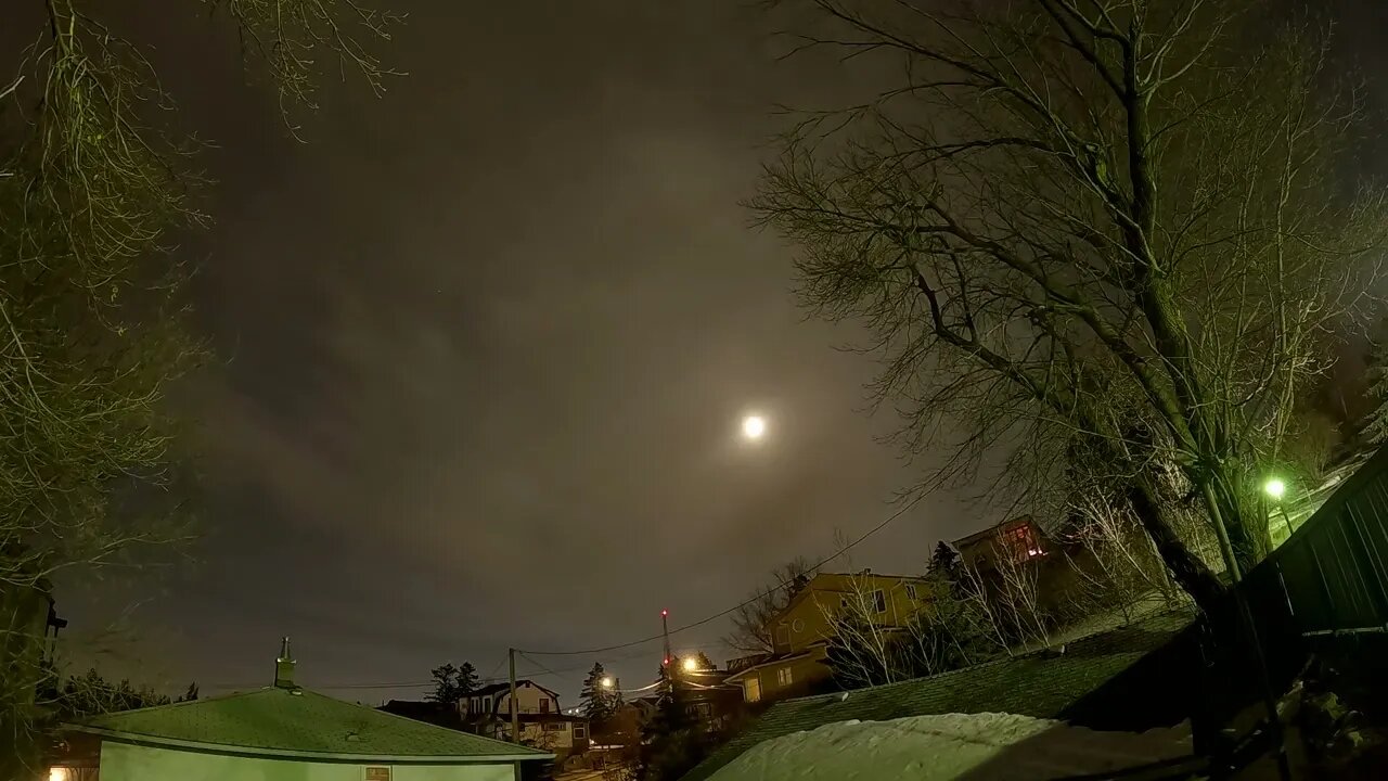 Paschal Full Moon! - PINK MOON - First Full Moon Of Spring! - April 2023 Full Moon Timelapse