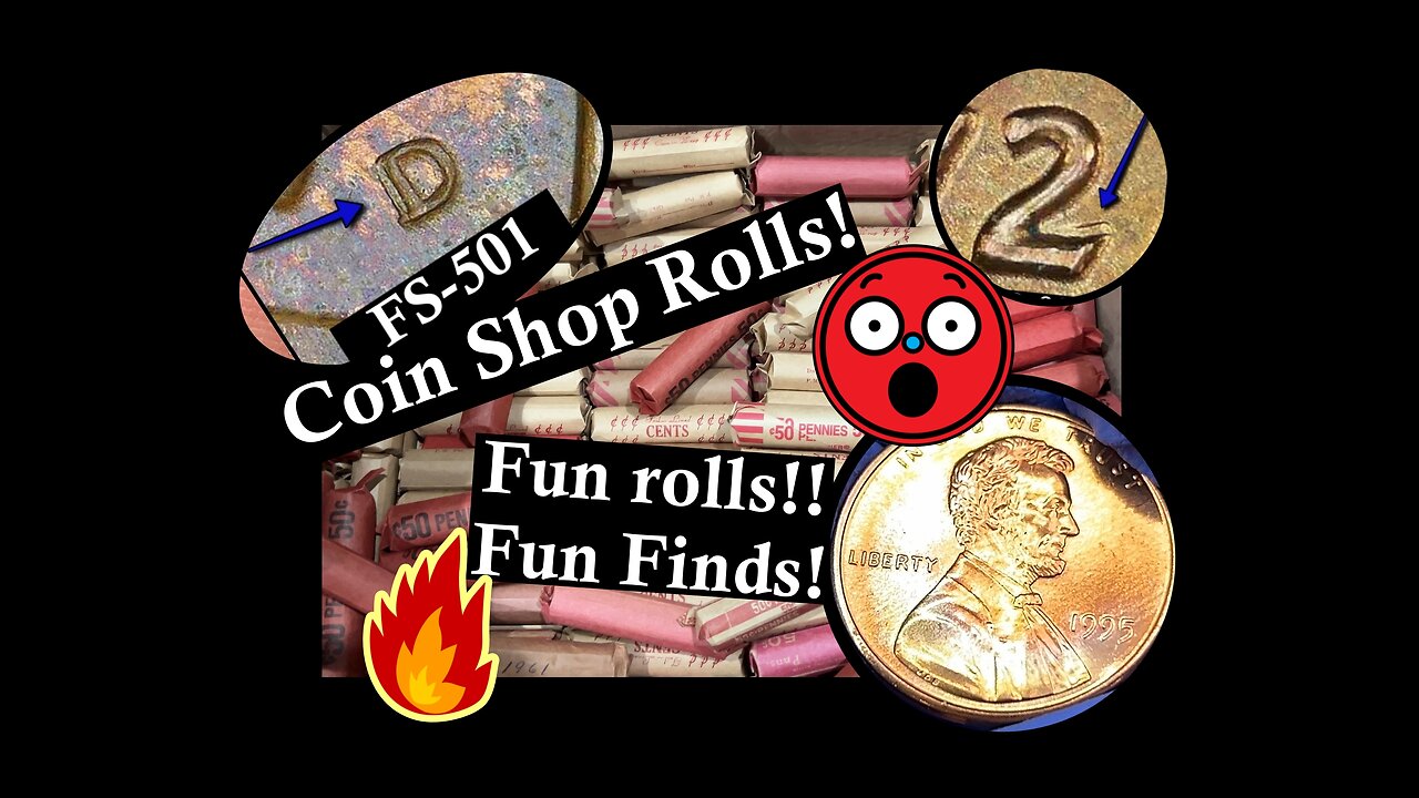 Fun rolls from the coin shop!