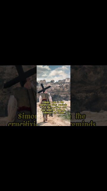 Simon of Cyrene #shorts #biblestories