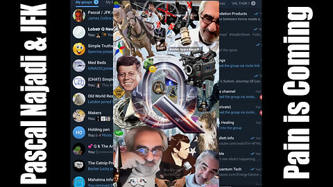 Q Drop ~ Pascal Najadi with JFK - Pain is Coming