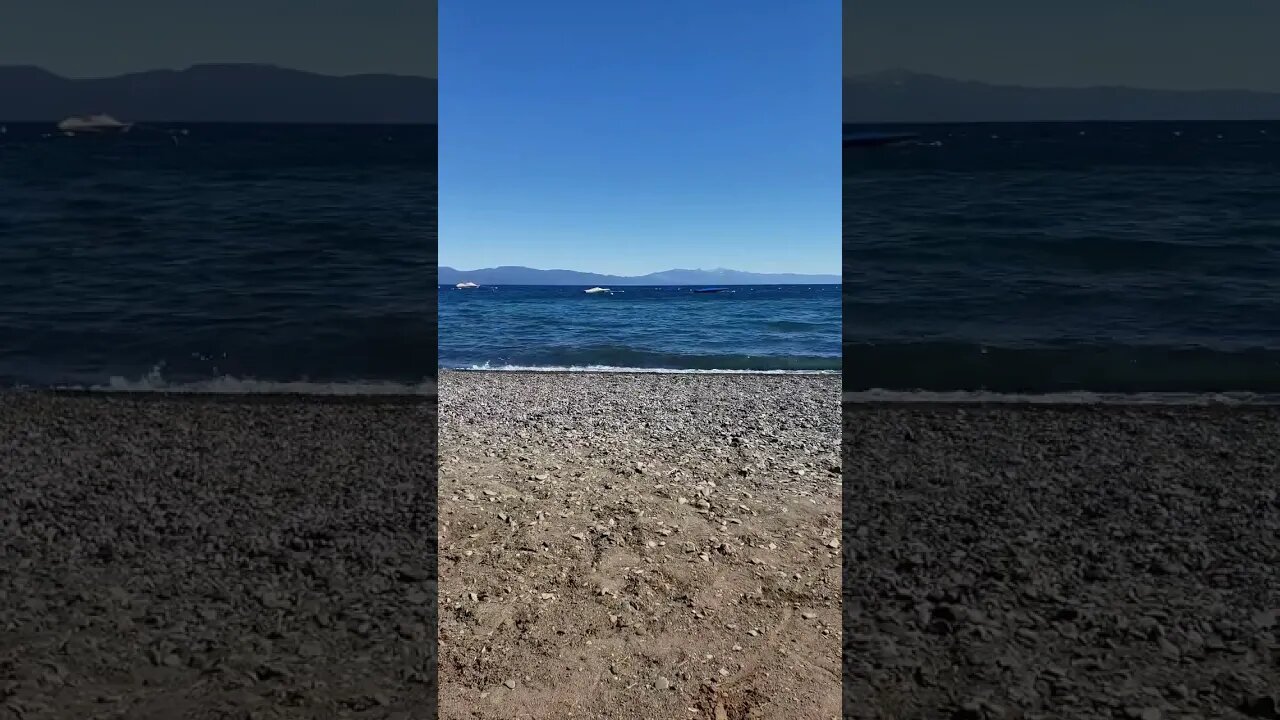 Relaxing after a nice swim. #baxseif #laketahoe