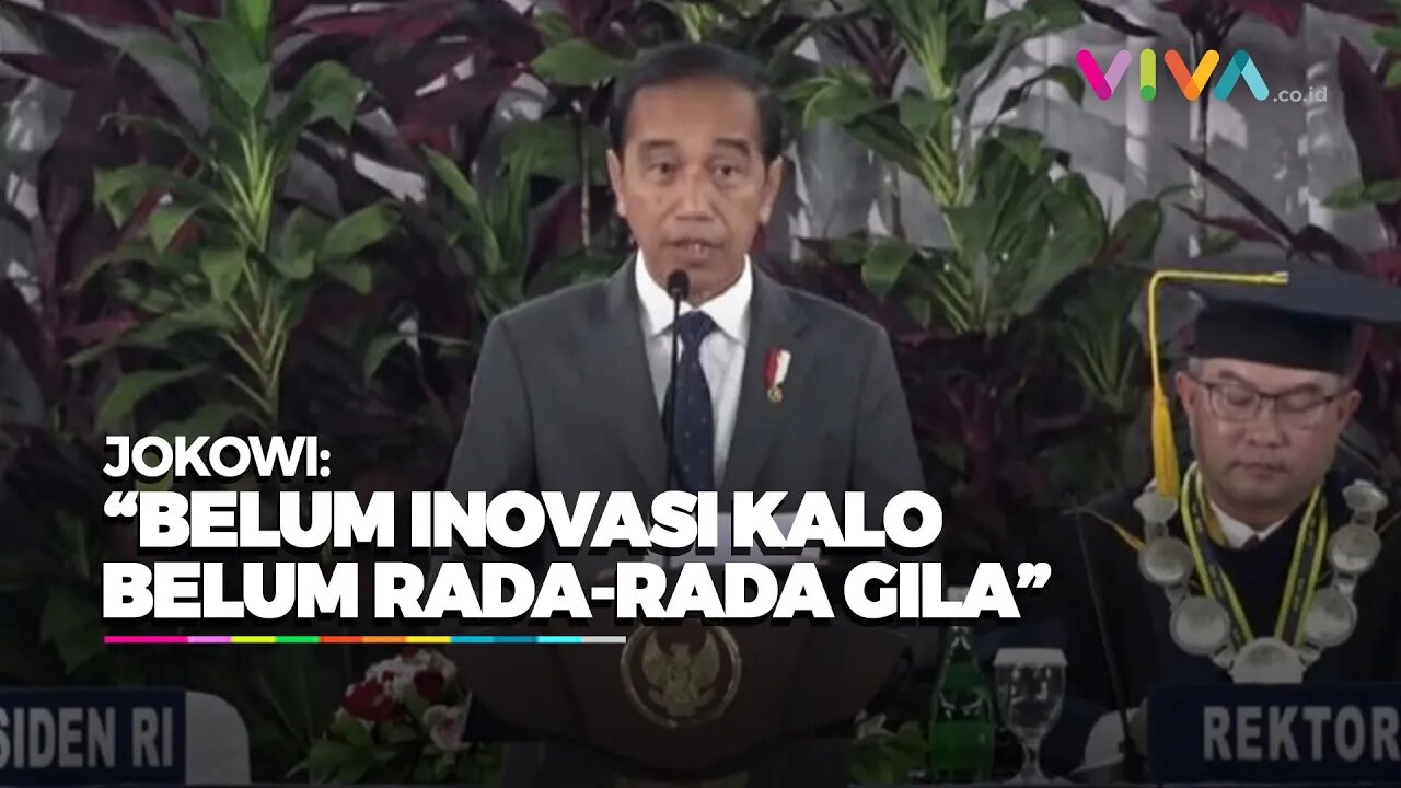 Indonesia Jadi Lumbung Pangan, Jokowi Sebut Inovasi Gila dan Out Of Mind