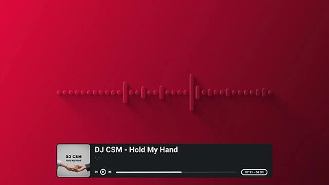 DJ CSM - Hold My Hand