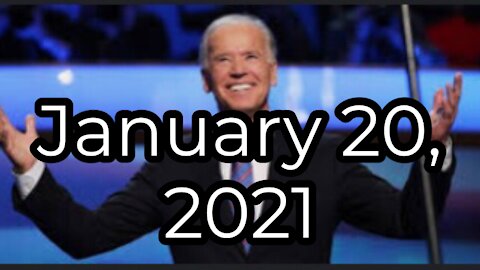 January 20, 2021 Inauguration Day