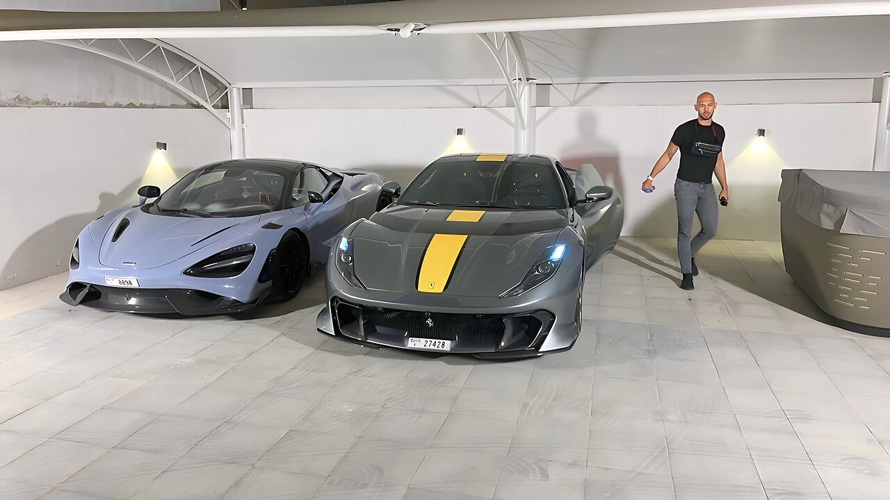 Andrew Tate BUYS Cousin $1.4M FERRARI for breaking his hands😍💨