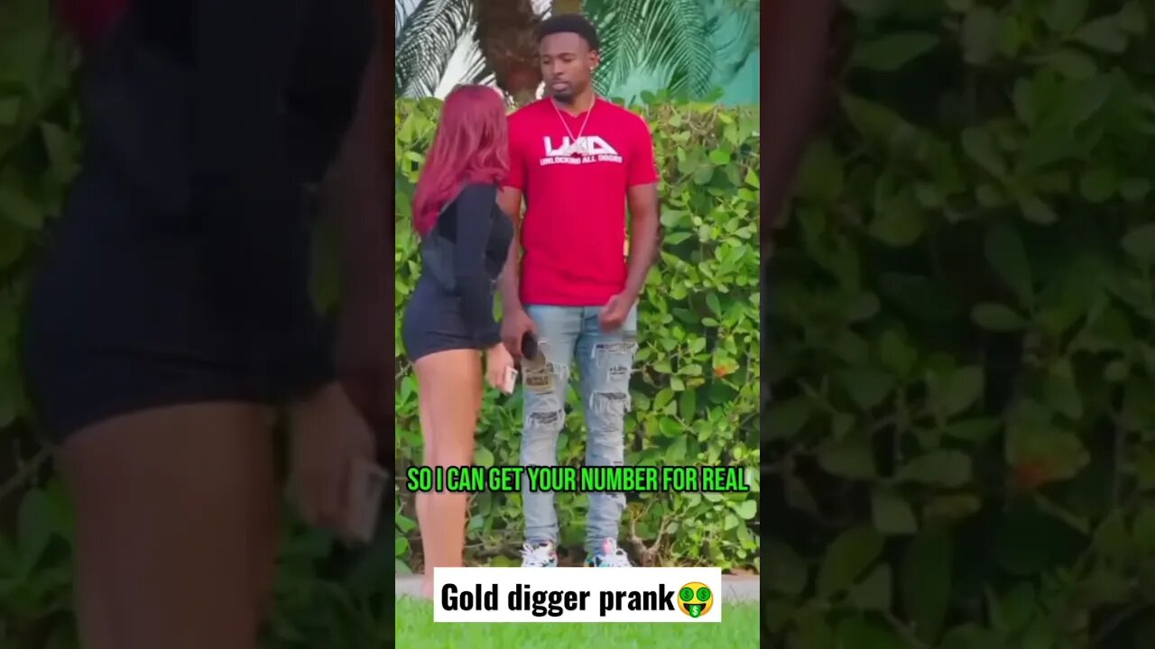 Gold digger prank🤑😍 #shorts #golddiggerprank2023 #golddigger