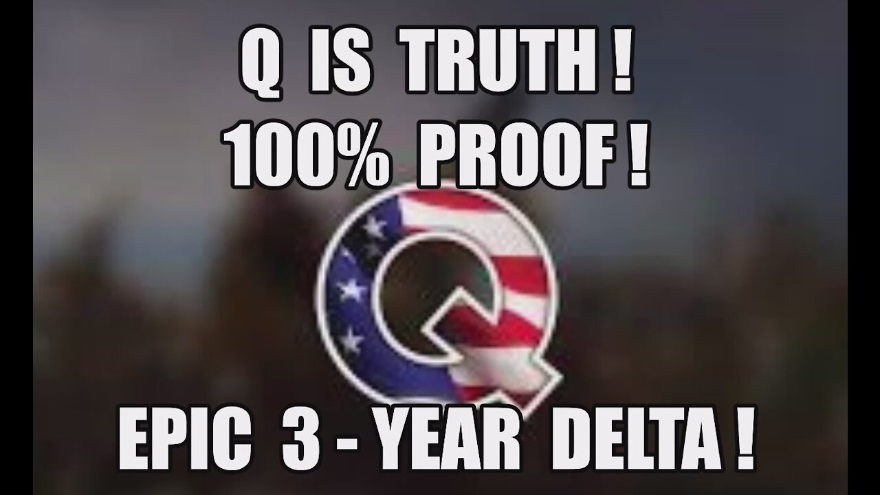 Q is Truth 100% Proof EPIC 3-Year Delta! Trump is Still President! Dan Scavino Comms! Military Court